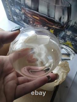 Vintage Artland 8 Piece Punchbowl Set Handblown New Romanian