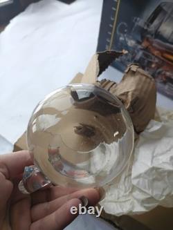 Vintage Artland 8 Piece Punchbowl Set Handblown New Romanian