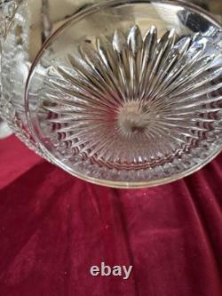 Vintage Crystal punch bowl