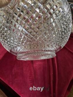 Vintage Crystal punch bowl