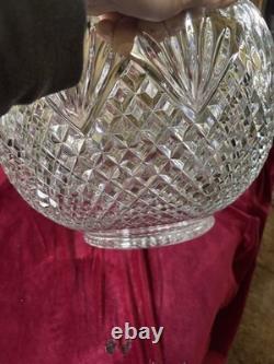 Vintage Crystal punch bowl