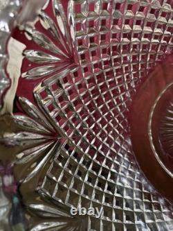 Vintage Crystal punch bowl