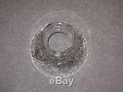 Vintage Cut Glass ABP American Brilliant Period PEDESTAL Punch Bowl GORGEOUS