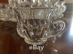 Vintage Duncan & Miller Punch Bowl Set