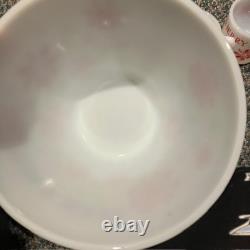 Vintage Fire King Tom and Jerry Bowl Mugs Set Punch Bowl