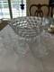 Vintage Fostoria 12 Footed Punch Bowl with10 cups & Ladle