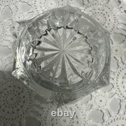 Vintage Fostoria Coin Glass Clear Punch Bowl 14 3/4 & 11 Punch Cups USA Symbols