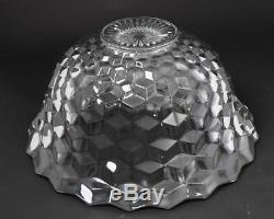 Vintage Fostoria Elegant Glassware Large 18 American Clear Glass Punch Bowl