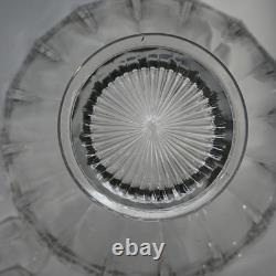 Vintage Heisey Clear Glass Punch Bowl Set 11 Cups Scalloped Bowl USA