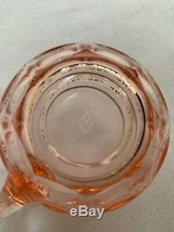 Vintage Heisey Elegant Glass Punch Bowl Set Rare