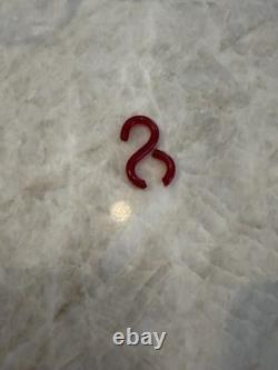 Vintage Heisey Glass Lariat Punch Bowl, Ladle, 16 Cups 14 Hooks. EUC