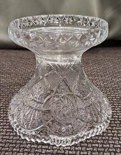 Vintage Imperial Glass Punch Bowl withPedestal Stand, 12 Diameter, EAPG 10.5 T