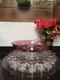 Vintage Kings Crown Thumbprint Punch Bowl