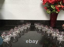 Vintage Kings Crown Thumbprint Punch Bowl