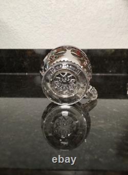 Vintage Kings Crown Thumbprint Punch Bowl