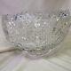 Vintage L. E. Smith Glass Daisy & Button Punch Bowl, 12 3/4 Diameter 8 High