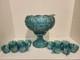 Vintage L. E. Smith Glass Daisy & Button Punch Bowl, Mint Condition, Never Used