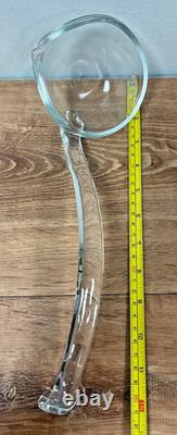 Vintage L. E. Smith Glass Daisy & Button Punch Bowl With 12 Glasses & Ladle