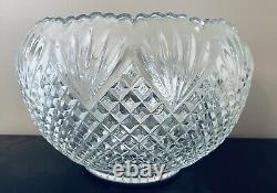 Vintage L. E. Smith Glass Large EAPG'Pineapple' Punch Bowl