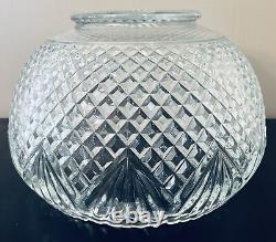 Vintage L. E. Smith Glass Large EAPG'Pineapple' Punch Bowl