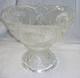 Vintage L E Smith Glass Punch Bowl Pedestal 12-36 Cups Pinwheel & Stars