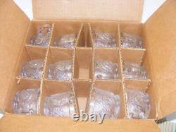 Vintage L E Smith Glass Punch Bowl Pedestal 12-36 Cups Pinwheel & Stars