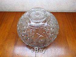 Vintage LE Smith Daisy & Button Punch Bowl Set Ladle 12 Cups EXCELLENT CONDITION