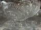 Vintage LE Smith Punch Bowl 14 Piece Set Cut Glass With Bowl, Cups, Base, EUC