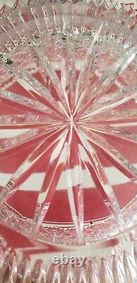 Vintage Large Crystal Punch Bowl