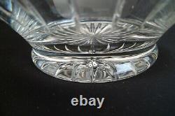 Vintage Large Heavy Waterford Crystal Glass Punch Bowl Serving Bowl Fruit Salad