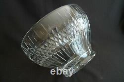 Vintage Large Heavy Waterford Crystal Glass Punch Bowl Serving Bowl Fruit Salad