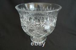 Vintage Large Heavy Waterford Crystal Glass Punch Bowl Serving Bowl Fruit Salad