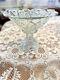 Vintage McKee Glass THE CONCORD Clear Punch Bowl And Stand 12in Wide 10in Tall