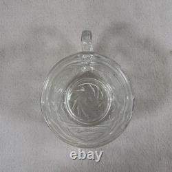 Vintage McKee LE Smith Aztec 14in Punch Bowl, Stand, and 10 Glasses Set Charity