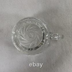 Vintage McKee LE Smith Aztec 14in Punch Bowl, Stand, and 10 Glasses Set Charity