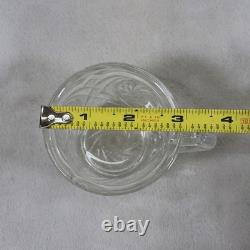 Vintage McKee LE Smith Aztec 14in Punch Bowl, Stand, and 10 Glasses Set Charity