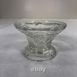 Vintage McKee LE Smith Aztec 14in Punch Bowl, Stand, and 10 Glasses Set Charity