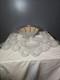 Vintage Mid Century Modern Glass Punch Bowl Set Cups Party Fleur Sandwich 14pc