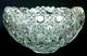 Vintage MidCentury Modern Glass Punch Bowl Daisy Button Smith HUGE Party Home