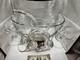 Vintage PITMAN-DREITZER 15 piece Punch Bowl Ornate Stand Ladle 12 Cups