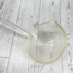 Vintage Pitman-Dreitzer Crystal Punch Set Bowl 12 Cups Gold Toned Stand Ladle