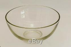 Vintage Pitman-Dreitzer Punch Bowl Set with Stand, Bowl, Ladle, 12 Cups, & Hooks