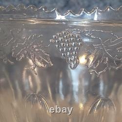 Vintage Princess 18 Piece Punch Set with Box Indiana Glass Company, opened NIB