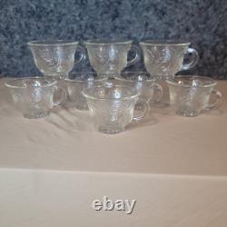 Vintage Princess 18 Piece Punch Set with Box Indiana Glass Company, opened NIB
