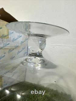 Vintage Princess House 14 Pieces Crystal Punch Bowl Set #069