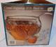Vintage Punch Bowl Set Indiana Glass Crystal Happenings Grapes Design 18 Pc Box