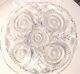 Vintage Radiant Daisy Slewed Horseshoe Peacock Punch Bowl Underplate Platter