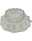 Vintage Set 15 Punch Bowl Set Clear Glass Starburst Party Holiday