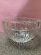 Vintage Tiffany & Co Crystal Atlas Punch Bowl With Roman Numerals