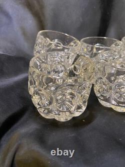 Vintage Tiffin Franciscan Moon And Stars Punch Bowl Set With 12 Cups